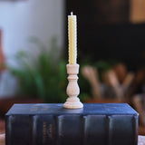 Beeswax Candle Rolling Kit with Candle Holder - Create Twelve 4" Tall Candles