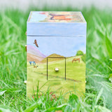 Horse Ranch Music Box - Trinket Box