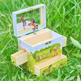 Horse Ranch Music Box - Trinket Box