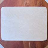 Jumbo 19 7/8" x 26 7/8" x 1/2" Baltic Birch Plywood Painting Board with Water-based Finish
