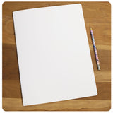 Design Your Own Cover - White Medium Lesson Book - with onion skin