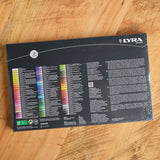 Lyra Rembrandt Polycolor Oil Pencils, Slim Round Barrel, Set of 12, 24, 36, or 72