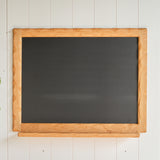 Chalkboard with Wooden Sculpted Frame - 18" x 24" Board