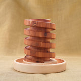 Wood Desktop Marble Run Pencil Holder - Four wood options
