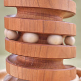 Wood Desktop Marble Run Pencil Holder - Four wood options