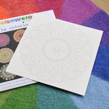 Mandala Coloring Sheets - 9" x 9" - 9 Individual Sheets