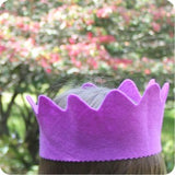 Wool Felt Birthday/Dress Up Crown - 3 Colors (select individually)