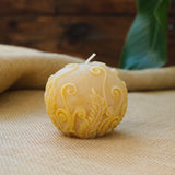Rustic Fern Ball Candle