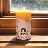 Pure Beeswax Pillar Candle 2" x 3" H - by Bluecorn USA