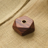 Walnut Candle Holder for 1/2" dia Candle