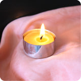 Beeswax Tea Light Candles, Set of 6