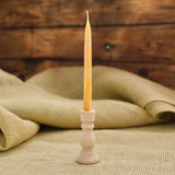 3" Wood Candle Holder for 1/2" dia Candles