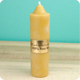6" Beeswax Emergency Candle (6" x 1.5")
