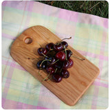 Cherry Medium Platter - Cutting Board - Breakfast Board 5.5" x 10"