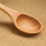 10" Cherry Wood Serving Spoon