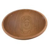 10" Cherry Wood Thick Rim Bowl