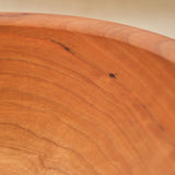 10" Thick Rim Cherry Wood Bowl