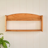 Two-Tiered Cherry Wall Shelf - 24" L x 6" D x 11" H