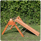 Climbing Triangle with Slide - 26" W x 37" D x 26" H