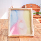 8" x 10" Sculpted Maple Picture Frame with Glass