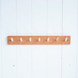 Cherry Wood Coat Racks (Playroom Rack) - 18", 24", or 33.5" long