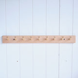 Maple Wood Coat Racks (Playroom Rack) - 18", 24", or 33.5" long