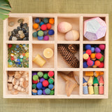 Sorting Compartment Box - 18.5" x 15" - Baltic Birch Plywood