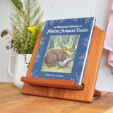 Book Display Stands - Cherry Wood - Table Top