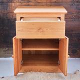 Cherry Wood Cabinet/Night Stand - End Table - 20 3/8" L x 16 1/4" D x 25 3/4" H - backordered until October