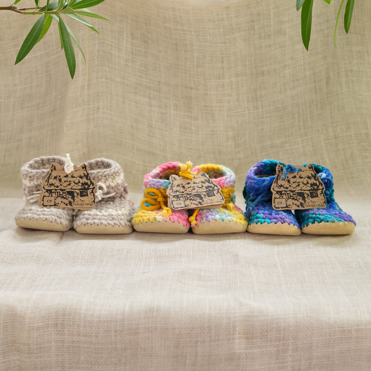 Child Wool Slippers by Padraig Cottage - Main Image
