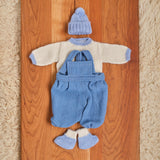 14" Waldorf Boy Doll Knitted Alpaca Outfits
