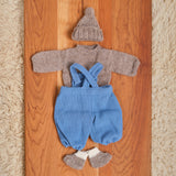14" Waldorf Boy Doll Knitted Alpaca Outfits