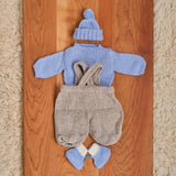 14" Waldorf Boy Doll Knitted Alpaca Outfits