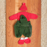 14" Waldorf Boy Doll Knitted Alpaca Outfits