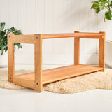 Cherry Open Shelving - 2 Shelves