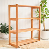 Cherry Open Shelving - 4 Shelves