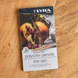 Lyra Rembrandt Polycolor Oil Pencils, Slim Round Barrel, Set of 12, 24, 36, or 72