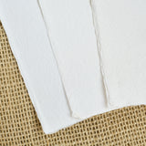 Handmade Hemp Paper - 50 Sheet Pack - 8 1/4" x 11 3/4" - 125 GSM