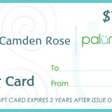 Camden Rose/Palumba Gift Card