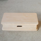 Dollhouse Riser with Drawer - Solid Maple 24" x 13" x 6"
