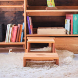 Folding Step Stool/Chair, 7.5" High Seat