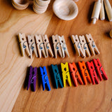 Dollhouse Wooden Miniature Accessory Set - 70 plus pieces
