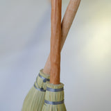 Sculpted Handle Child's Natural Broom, Maple