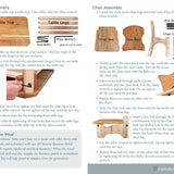 Farmhouse Table - Table Only or Table with Chairs Options + Farmhouse Bench Add-on (All Natural Beeswax finish) - 33" L x 22" W x 24" H - Child Size