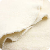 Organic Cotton Sherpa Blanket - Single Layer Large 43" x 68"