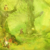 Limindoor Woods - Large Postcard - 5.5" x 8.5" by Sieglinde De Francesca