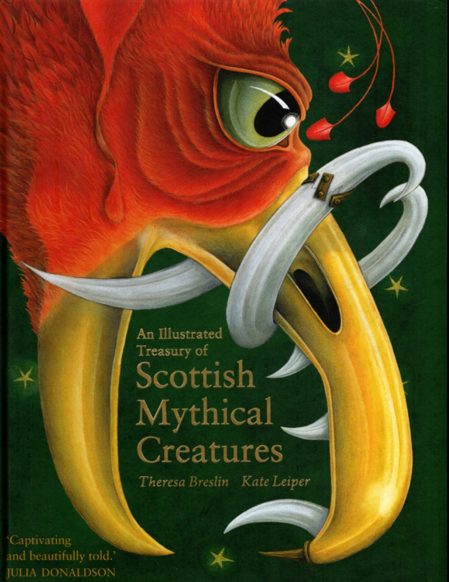 book about mythical monsters A Treasury of Scottish Mythical Creatures