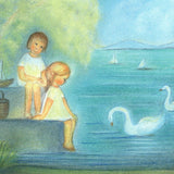Set of 12 Months Postcards by Ruth Elsasser - 4-1/8" x 5-13/16"
