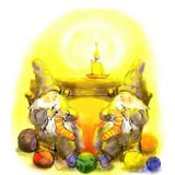 Teasel & Tweed Card with Envelope - 4.25" x 5.5" by Sieglinde De Francesca