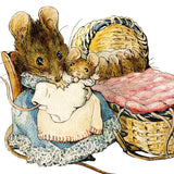 Tale of Two Bad Mice by Beatrix Potter, Postcard - 4 1/8" x 5 13/16"